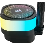 Система жидкостного охлаждения Corsair iCUE LINK TITAN 240 RX RGb (240мм, черный, RGb/ Fans: 2x120мм, 73.5CFM, 36dBA, 2100RPM/ S: 1851, 1700, AM5, AM4), фото4