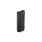 Портативный аккумулятор OLMIO L-10, 10000mAh, 22.5W, QC3.0, PD, LCD, + кабели Lightning\Type-C, черный, фото 1