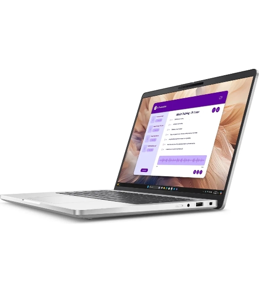 Ноутбук Dell Pro 14 Plus Core Ultra 7 266V 16Gb SSD1Tb Intel Graphics 14' IPS FHD+ (1920x1200) Linux grey WiFi BT Cam (PRO14PL-5657)