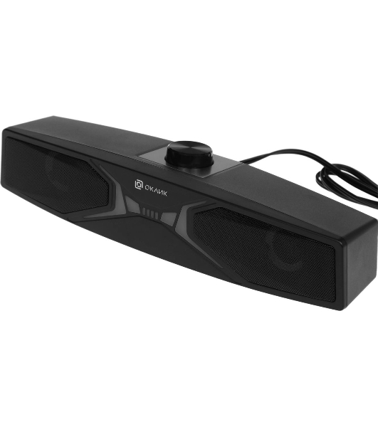 Саундбар Оклик OK-502S 2.0 6Вт черный
