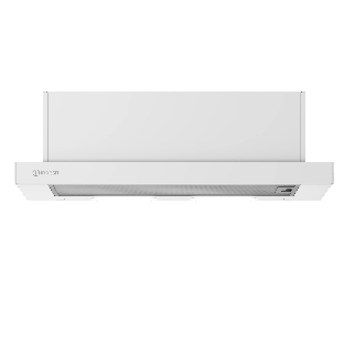 Вытяжка телескопическая Indesit INT 62HR WH белый, 60 см, 291 куб. м/ч, 63 дБ
