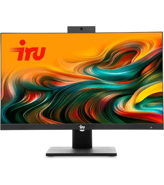 Моноблок IRU Tactio 23IP 23.8' Full HD i5 12400 (2.5) 16Gb SSD512Gb UHDG 730 без ОС WiFi BT 120W Cam черный 1920x1080 (RUS)