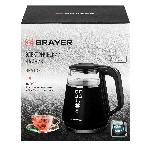 Чайник электрический BRAYER BR6105 1 л, 1100 Вт, черный, фото8