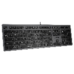 Клавиатура проводная A4Tech Fstyler FX50, USB, серый, фото17