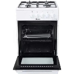 Плита газовая Hansa FCGW510029A белый, конфорок 4 газовых, духовка 53 л, 50 см x 85 см x 57 см, фото8