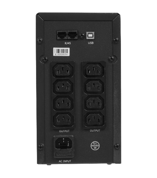 Источник бесперебойного питания Crown CMU-SP2000IEC/2000 ВА/1200 Вт/9 x IEC 320 C13 (компьютерная)