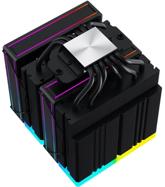 Устройство охлаждения(кулер) ID-Cooling Frozn A620 ARGb черный 120мм алюминий+медь 2000rpm 30db 4-pin 270W 154мм