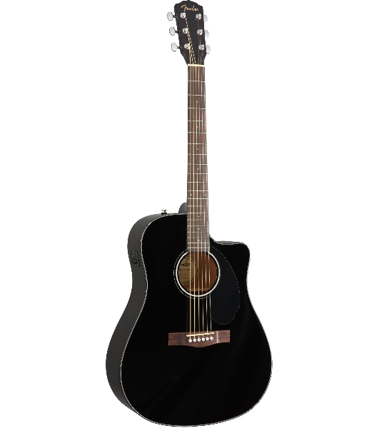 Электроакустическая гитара FENDER CD-60SCE Dread черный WN