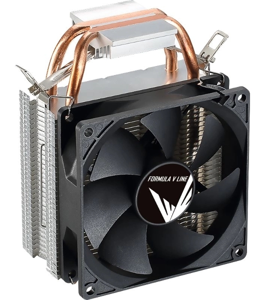 Устройство охлаждения (кулер) Aerocool Formula Ice Boid 2PSDB черный 90мм алюминий+медь 2100rpm 34db 4-pin 90W 135мм