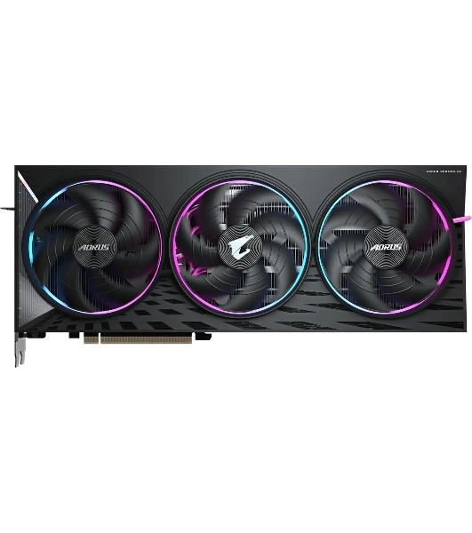 Видеокарта Gigabyte PCI-E GV-R9070XT AORUS E-16GD 1.0 AMD Radeon RX 9070XT 16Gb 256bit GDDR6 2175/20000 HDMIx2 DPx2 HDCP Ret