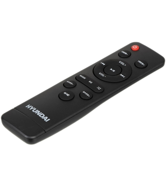 Микросистема Hyundai H-HA650 черный 150Вт FM USB BT SD/MMC/MS