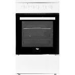 Плита электрическая Beko FFSS57000W белый, конфорок 4 электрических, духовка 60 л, 50 см x 85 см x 60 см, фото 1