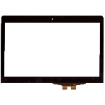 Сенсорное стекло (тачскрин) для Lenovo ThinkPad Edge E431 Touch, черное, фото 1