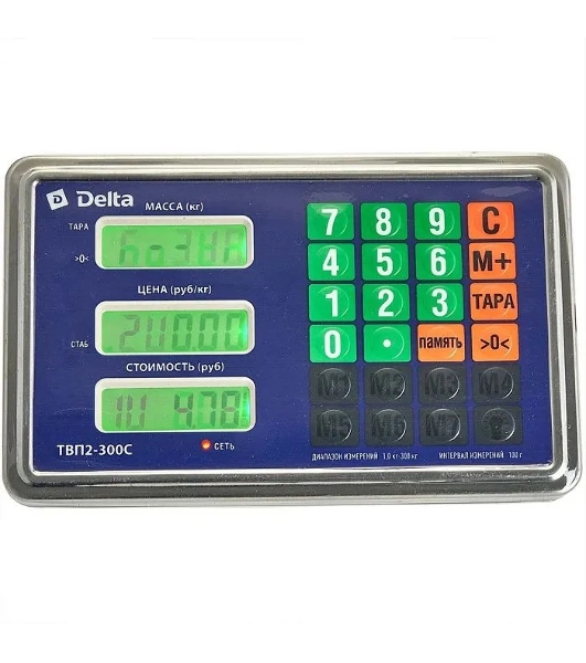 Весы электронные торговые DELTA ТВП2-150