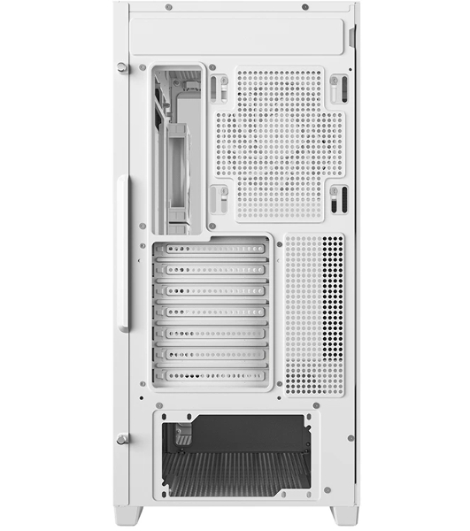 Компьютерный корпус Deepcool CG580 4F V2 WH без БП, боковое окно (панорама), 4x120мм ARGb PWM вентилятора, белый, ATX (R-CG580-WHADA4-G-2)