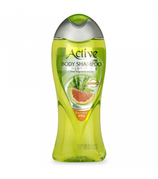 Гель для душа Active с витамином B5 Экстракт грейпфрута NATURAL, 400 мл (512302002)