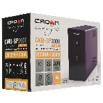 Источник бесперебойного питания Crown CMU-SP2000IEC/2000 ВА/1200 Вт/9 x IEC 320 C13 (компьютерная), фото7