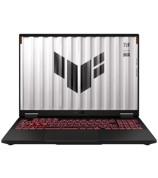 Ноутбук ASUS TUF Gaming A16 FA608PM-RV041/16'/IPS/AMD Ryzen 9 8940HX/16Gb/1Tb SSD/NVIDIA GeForce RTX 5060 8Gb/NoOS/серый/2.2kg