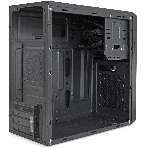 Компьютерный корпус Minitower ExeGate BA-309-UNS450 (mATX, БП UNS450 с вент. 12см, 2*USB, HD аудио, черный), фото2