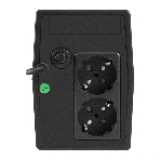 Источник бесперебойного питания ExeGate Power NB-850.LED.AVR.4C13 (850VA/510W, LED, AVR, 4*C13, батарея 12V 9Ah, черный), фото7