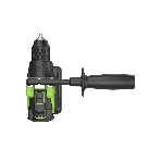 Дрель-шуруповерт GREENWORKS GD24DD140, 24 В, 4 Ач, 140 Нм, бесщеточный, ударный, фото16