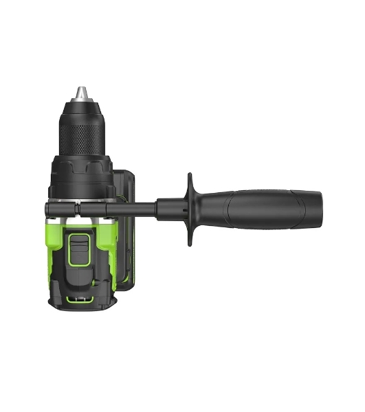 Дрель-шуруповерт GREENWORKS GD24DD140, 24 В, 4 Ач, 140 Нм, бесщеточный, ударный