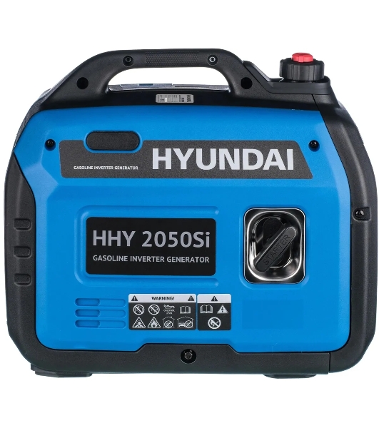 Электрогенератор бензиновый инверторный Hyundai HHY 2050Si, 2.3 кВт, 74 дБ, 18 кг