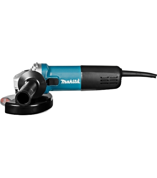 Шлифмашина угловая Makita 9558HNRK 125мм, 840Вт, 11000об\м, плавный пуск, антирестарт, кейс
