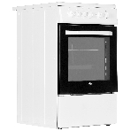 Плита электрическая Beko FFSS57000W белый, конфорок 4 электрических, духовка 60 л, 50 см x 85 см x 60 см, фото2