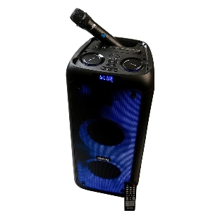 Акустическая колонка 1.0, Dialog Oscar AO-200 45WRMS, Караоке с беспр. микр., BT/FM/USB/SD/LED