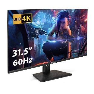 Монитор 31.5' ExeGate SmartView EF3200C IPS 3840x2160, 60 Гц, 5 мс, 16:9, 300 кд/м², HDMI 2.0, DP, 3.5 Jack, USB Hub, динамики (2x3 Вт), HDR10, FreeSync, черный