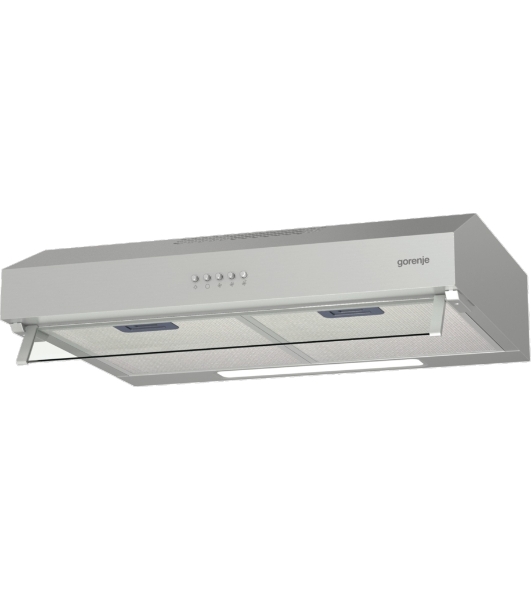 Вытяжка подвесная Gorenje WHU629EX/M нержавеющая сталь, 60 см, 249 м³/ч, 67 дБ
