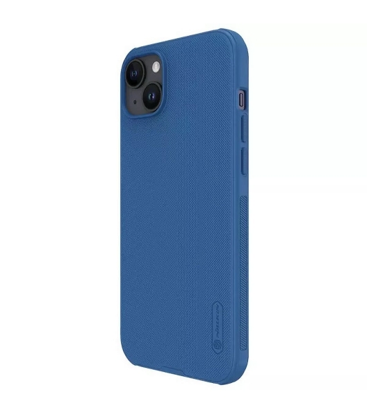 Чехол Super Frosted Shield Pro, синий, (AP IP15 Plus)