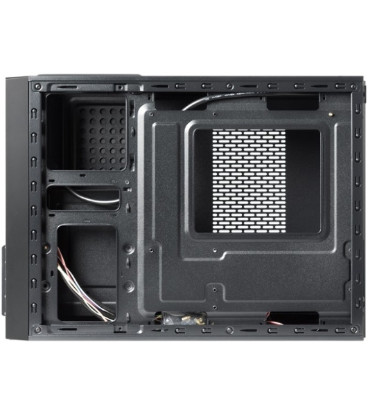 Компьютерный корпус CHIEFTEC UNI UE-02B-OP без БП, Slimline desktop, SFX, черный, mATX