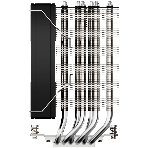 Кулер ID-COOLING SE-610-XT BASIC черный 120мм алюминий/медь 2000rpm 29.85db 4-pin 250W 151мм, фото4