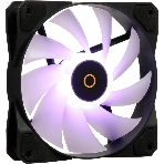 Реверсный вентилятор Fan Ocypus Beta F12 BK ARGB PWM черный, фото 1