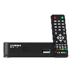Приставка для цифрового ТВ SoundMax SM-DVBT272 черный, DVB-T2, DVB-T, DVB-C, HDMI, USB 2.0 х2, фото 1