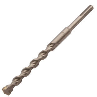 Бур по бетону Denzel двойная спираль, Cobalt W-tip, 16x210 мм, SDS PLUS