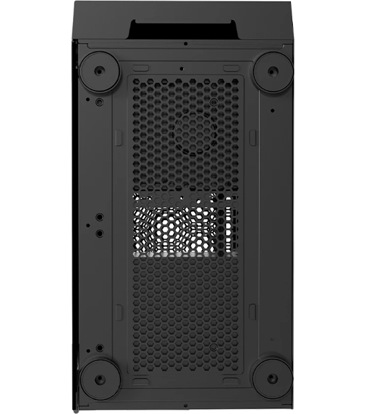 Компьютерный корпус без блока питания PCCOOLER LM300 ARGb BK, Flat Mid Tower, черный, TG, 0.45 SPCC, 1x120мм mATX, mITX 170/330/150мм 2x2.5', 2x3.5', 5xPCI 1xUSB-A 3.0, 2xUSB-A 2.0 375x205x427мм