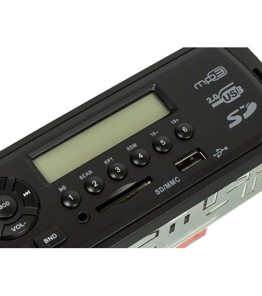 Автомагнитола Digma DCR-100G24, 1 DIN, USB Type-A, AUX
