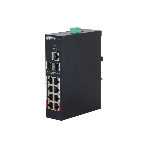 Коммутатор Dahua DH-HS4210-8GT-90, 8×1 Гбит/с + 2×1 Гбит/с SFP, управляемый, фото 1