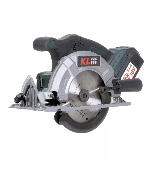 Профессиональная пила циркулярная бесщеточная KLPRO KLDAT18B-50 (18 В/5,0 А·ч)
