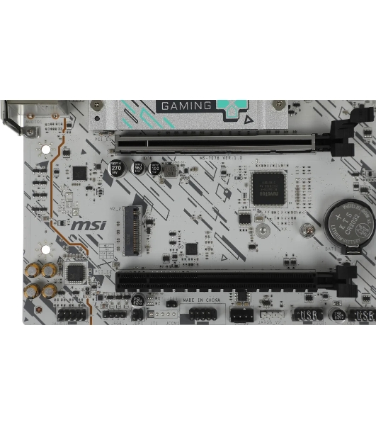Материнская плата MSI B840M GAMING WIFI6E, AM5, AMD B840, 2xDDR5, 4xSATA, 2xM.2, 1xPCIe 4.0 x16, 1xPCIe 3.0 x4, 1xDP, 1xHDMI, 1x2.5Gb LAN, Wi-Fi 6E, Bluetooth 5.3, 4xUSB-A 5Gbps, 2xUSB-A 2.0, 2x3.5 мм, 7.1, mATX