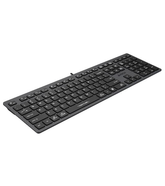 Клавиатура проводная A4Tech Fstyler FX50, USB, серый