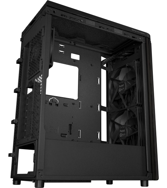 Компьютерный корпус ASUS PROART PA401 WOOD METAL PWM черный