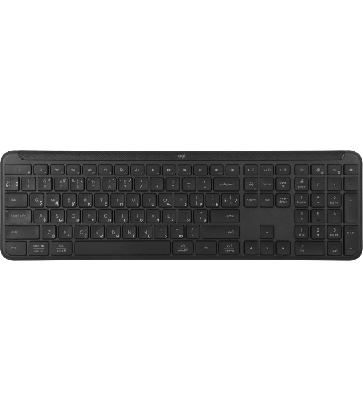 Комплект клавиатура+мышь Logitech MK950 беспроводной, USB, графитовый/чёрный