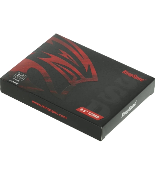 Накопитель SSD KingSpec P3-128, 128Gb, SATA, 2.5', R/W 570/500