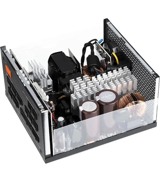 Блок питания PCCooler P5-YS1200-G1F черный 1200W 80 PLUS Gold, 135мм, модульный, черный