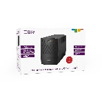 Источник бесперебойного питания CBR UPS-TWP-101J-850/850 ВА/510 Вт/3xIEC 320 C13, фото2
