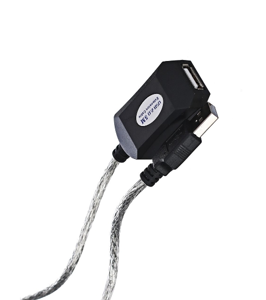 Кабель Aopen/QustКабель-адаптер USB2.0-repeater, удлинительный активный Am-->Af 5м (ACU823-5M) 6938510851314